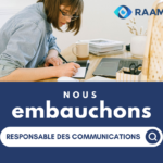 Nous embauchons. Responsable des communications.